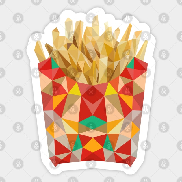 French Fries Sticker by MKD